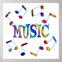 Musik-Plakat