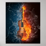 "Musik-Power-" Plakat