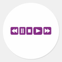 Musik-Spieler Sticker