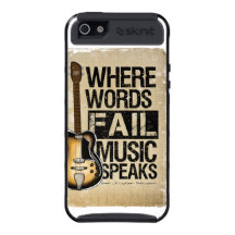 Musik spricht iPhone 5 hülle