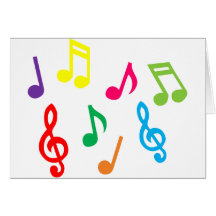 Musikalische Anmerkungen Karte