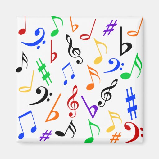 Musikalische Anmerkungs-Magnet - multi Magnete