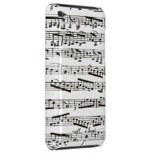 Musikalische Schwarzweiss-Anmerkungen iPod Touch Cover