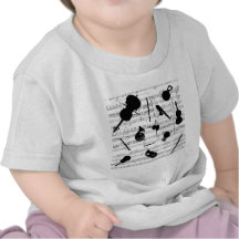 Musikinstrumente Grayscale copy.pdf Tshirts
