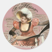 Musique Aufkleber