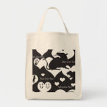 Muss. Liebe. Ratten-Schwarzweiss-Tasche