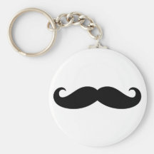Mustache Mustache, Moustache design Keychains