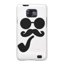 Mustache & Pipe Samsung Galaxy S2 Case