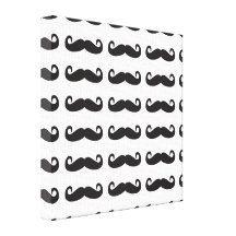 Mustaches Gallery Wrapped Canvas