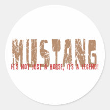Mustang Aufkleber