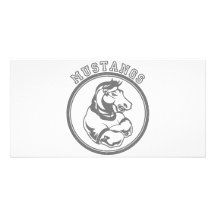 Mustang-Sport grafisch Photokarten