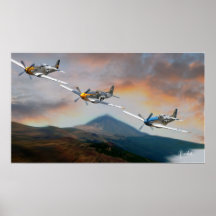 Mustang-Trio Plakat