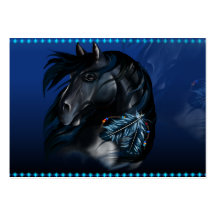 Mustang-Visitenkarte