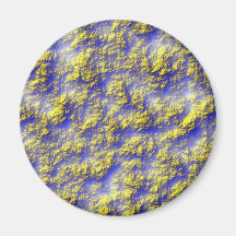 Muster blau gelb pattern blue yellow magnete