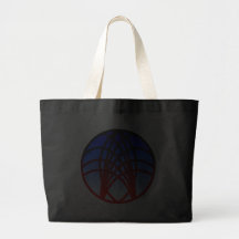 Muster Kreise pattern circles Tragetasche