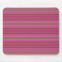 Muster Stripes buntes Stammes- rosa Neon Mexikos Mauspads