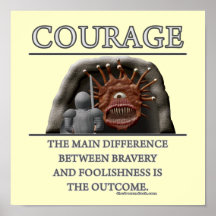 Mut-Fantasie(De) Motivator Plakatdrucke