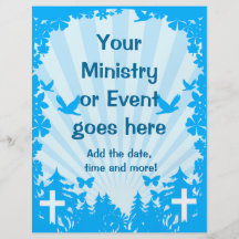 Mutiger und frischer christlicher Flyer