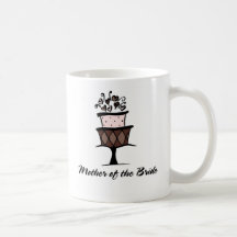 Mutter des Braut-Kuchens Tee Tasse