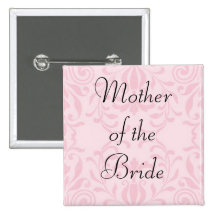 Mutter des Braut-Rosa-Knopfes Button