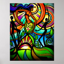 Mutter Flora Poster