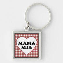 Mutter Mia Keychain Schlüsselanhänger