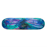 Mutter Natur-feenhafte Baum-Aquarellmalerei Personalisiertes Skateboarddeck