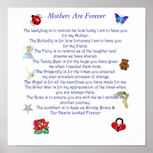 Ein gedicht für mama zum geburtstag
