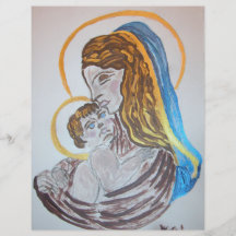 Mutter u. Baby Custom Flyer