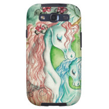 Mutter-und Baby-Einhorn
