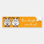 Mutterschaf erhalten meine Ziege Autosticker
