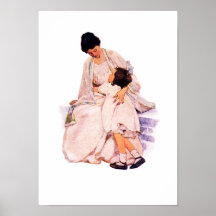 "Mutterschaft" durch Jessie Willcox Smith-Plakat