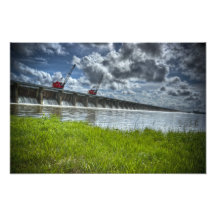 Mütze Carre Spillway Foto Druck