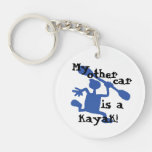 My Other Car is a Kayak Keychain