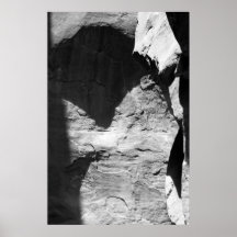 Mysteriöse Nische Plakatdrucke