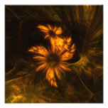 Mystique-Garten-abstrakter Kunst-Foto-Druck