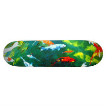 Mystische Fische Skate Board