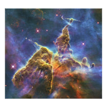 Mystischer Gebirgscarina-Nebelfleck HH 901 HH 902 Kunst Photo
