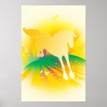 Mystisches Pferd Posterdrucke