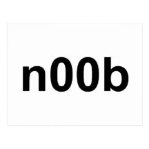 n00b postkarte