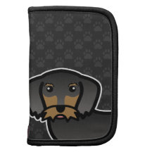 N1ki Dackel-Drahthaarterrier-wilder Eber Mappen