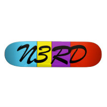 N3RD gestreifte Plattform Personalisiertes Deck