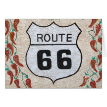 Na, USA, Arizona, Straßenschild Holbrook Weges 66 Grußkarten