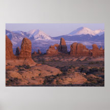 Na, USA, Utah, wölbt Nationalpark. Garten von Plakate