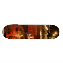 Nachtjazz-Skateboard Bedruckte Skateboarddecks