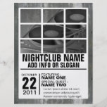 Nachtklub-Flyer