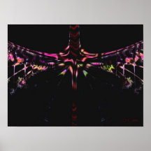 Nachtlibelle Plakatdruck