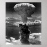 Nagasaki-Bombe Plakat