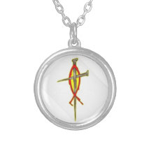 Nagel-Kreuz 2 Halskette