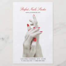 Nagel-Salon-Schönheits-Mitte-Flyer